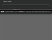 Tablet Screenshot of maguires.com